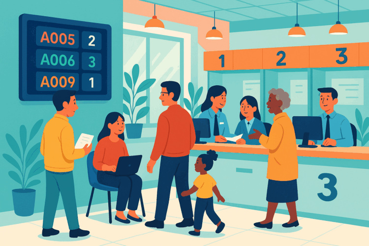 customer queue management system