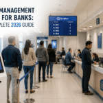 Queue management system for banks
